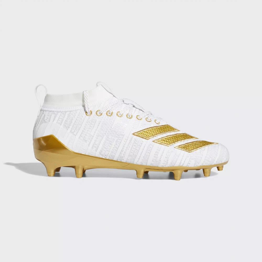 Adidas Adizero 8.0 Tacos de Futbol Blancos Para Hombre (MX-78890)